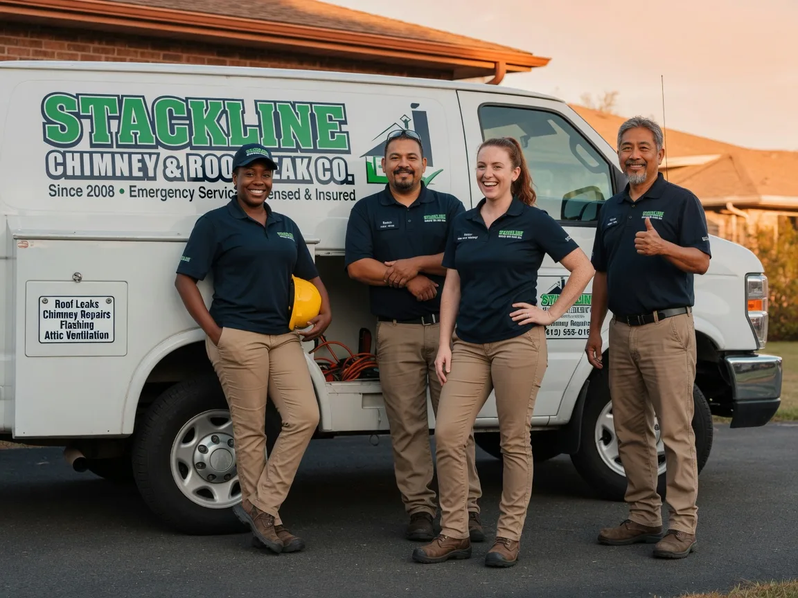 Chimney flashing repair company in Holderness, NH